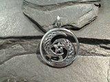 Sterling Silver Celtic Moons Pendant