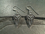 Sterling Silver Celtic Trinity Knot Earrings