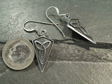 Sterling Silver Celtic Trinity Knot Earrings