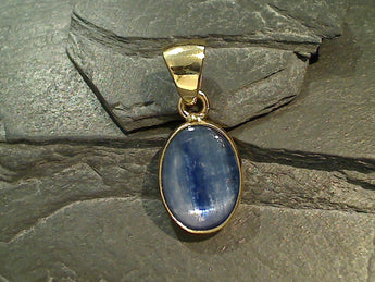 Kyanite, Alchemia Oval Pendant