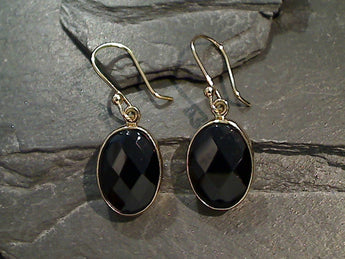 Black Onyx, Alchemia Earrings