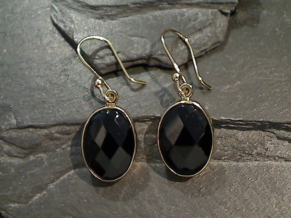 Black Onyx, Alchemia Earrings
