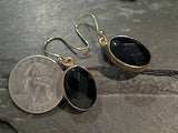 Black Onyx, Alchemia Earrings