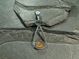 Tourmaline, Sterling Silver Pendant