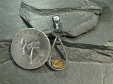 Tourmaline, Sterling Silver Pendant