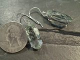 Green Amethyst, Sterling Silver Earrings