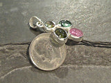 Tourmaline, Sterling Silver Small Pendant