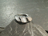 Size 5 Mother of Pearl, Sterling Silver Ring