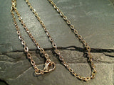 18" Gold Tone Open Link Chain