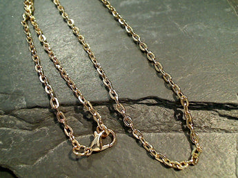 24" Gold Tone Open Link Chain