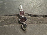 Tourmaline, Sterling Silver Small Pendant