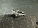 Size 6 Moonstone, Sterling Silver Ring