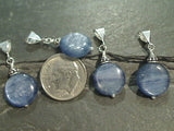 Kyanite, Sterling Silver Small Pendant