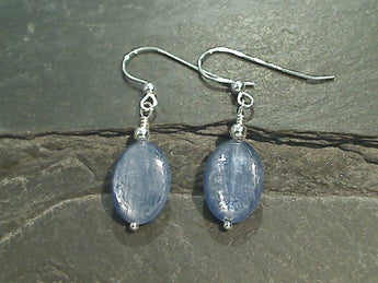 Kyanite, Sterling Silver Earrings