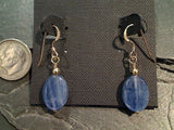 Kyanite, Gold Filled Earrings