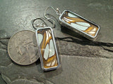 Butterfly Wings, Sterling Silver Earrings - Stelenes