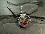 Butterfly Wings, Sterling Silver Pendant - Urania Ripheus