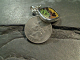 Butterfly Wings, Sterling Silver Pendant - Urania Ripheus