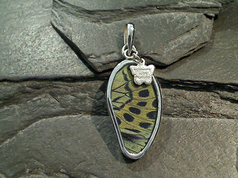 Butterfly Wings, Sterling Silver Pendant - Calithea