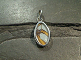 Butterfly Wings, Sterling Silver Small Pendant - Stelenes