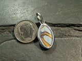 Butterfly Wings, Sterling Silver Small Pendant - Stelenes