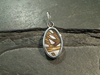 Butterfly Wings, Sterling Silver Small Pendant - Dione Moneta