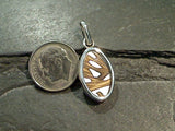 Butterfly Wings, Sterling Silver Small Pendant - Dione Moneta