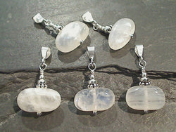 Moonstone, Sterling Silver Small Pendant