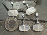 Moonstone, Sterling Silver Small Pendant