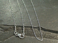 18" Thin Gauge 1mm Cable Chain