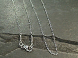 18" Thin Gauge 1mm Cable Chain