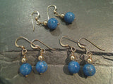 Sodalite, Gold Filled Earrings