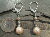 Pearl, Sterling Silver Earrings