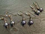 Pearl, Gold Filled Earrings