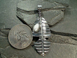Pearl, Sterling Silver Long Pendant
