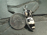 Peanut Wood, Smokey Quartz, Sterling Silver Pendant