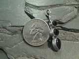 Black Onyx, Sterling Silver Pendant