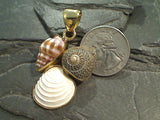 Alchemia Three Sea Shells Pendant