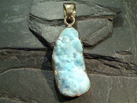 Rough Hemimorphite, Alchemia Pendant