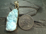 Rough Hemimorphite, Alchemia Pendant