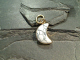 Howlite, Alchemia Mini Moon Pendant