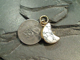 Howlite, Alchemia Mini Moon Pendant