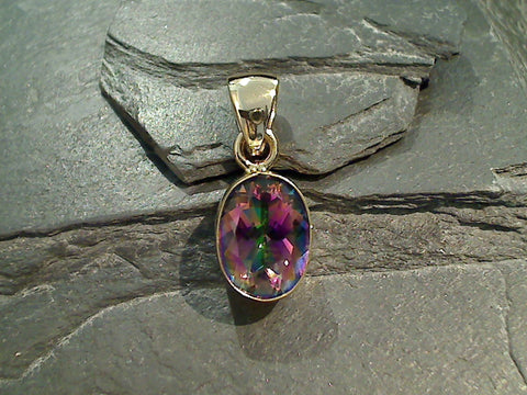 Mystic Quartz, Alchemia Oval Pendant
