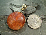 Fire Agate, Alchemia Large Pendant