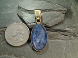 Kyanite, Alchemia Oval Pendant