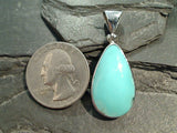 Turquoise, Sterling Silver Pendant
