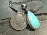 Turquoise, Sterling Silver Pendant