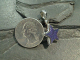 Druzy Quartz, Sterling Silver Star Pendant