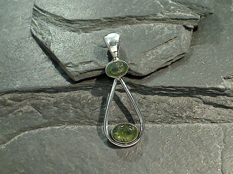 Tourmaline, Sterling Silver Pendant
