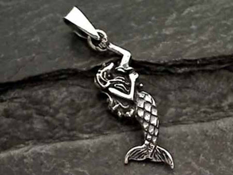 Sterling Silver Mermaid Pendant